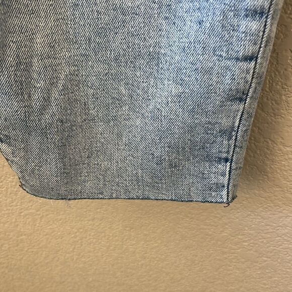 NWT High-Rise O.G. Straight Ankle Classic Blue Distressed Women's Jeans Size 20 - Picture 9 of 16